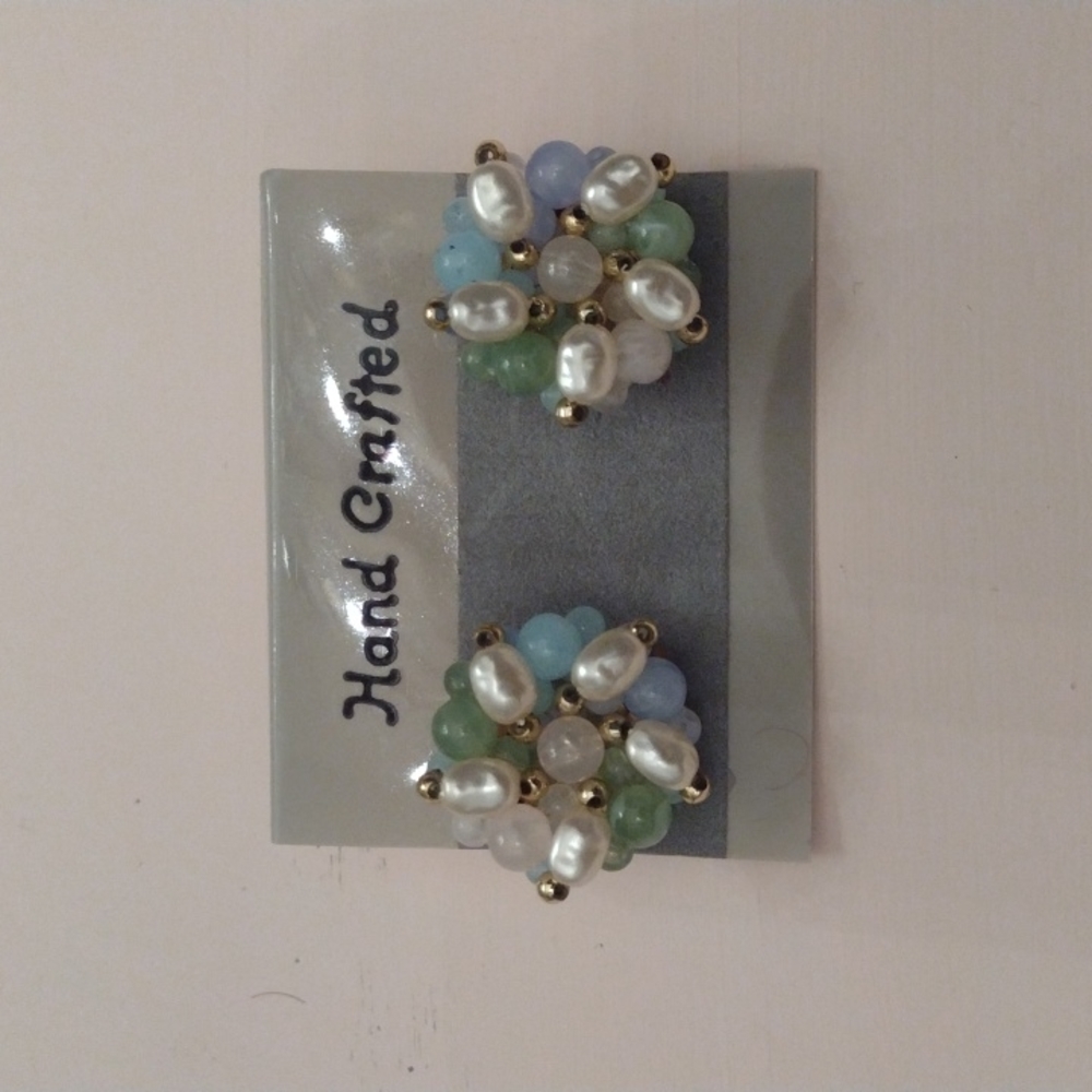 Vintage pierced earrings